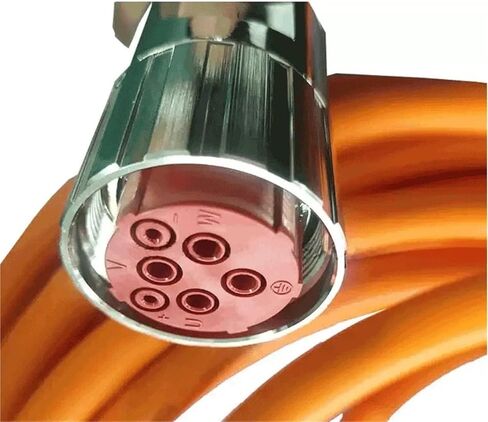 كابل الطاقة 6FX5002-5DA31 6FX8002-5DA31 لمحرك سيرفو (6FX5002-5DA31(PVC)، 10 متر) in Kuwait