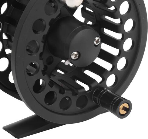 Fly Fishing Reel Aluminum Alloy High Performance Lightweight Rock Fishing Reels Fly Wheel with 75mm Outer Diameter for Saltwater Freshwater Fishing Enthusiasts in Saudi Arabia