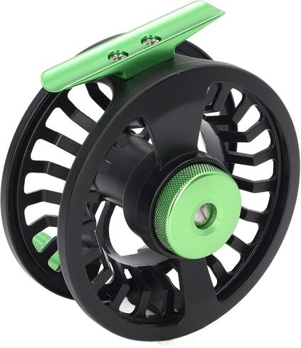 Fly Fishing Reel Aluminum Alloy Black Green 20LB Left Right Hand Changed Trout Wheel Accessories Freshwater Saltwater in Saudi Arabia