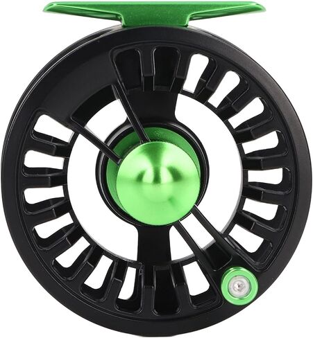 Fly Fishing Reel Aluminum Alloy Black Green 20LB Left Right Hand Changed Trout Wheel Accessories Freshwater Saltwater in Saudi Arabia
