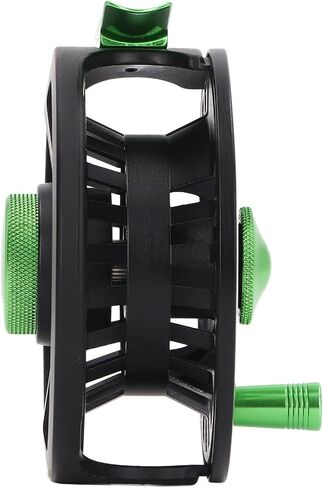 Fly Fishing Reel Aluminum Alloy Black Green 20LB Left Right Hand Changed Trout Wheel Accessories Freshwater Saltwater in Saudi Arabia