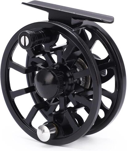 AP75 CNC Aluminum Alloy Fly Fishing Reel Ultra Smooth Operation Large Line Capacity Compact Design for Lake Ice Fishing Durable Lightweight 180g in Saudi Arabia