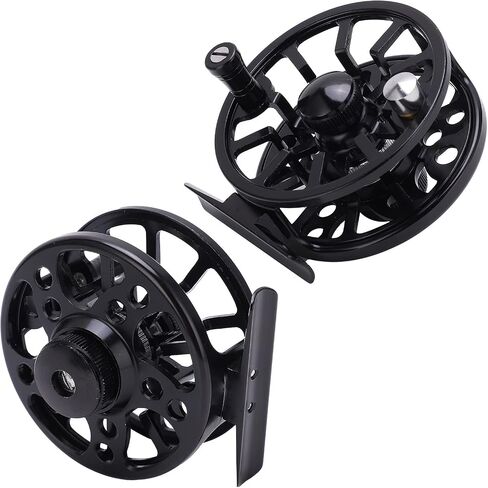 AP75 CNC Aluminum Alloy Fly Fishing Reel Ultra Smooth Operation Large Line Capacity Compact Design for Lake Ice Fishing Durable Lightweight 180g in Saudi Arabia