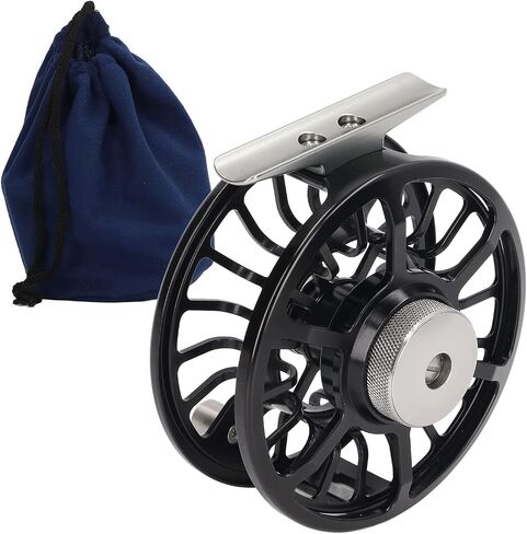Premium Aluminum Alloy Black 5/6 Fly Reel Large Arbor for Freshwater Saltwater in Saudi Arabia