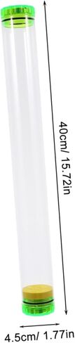 UPKOCH 2Pcs Transparent Fishing Float Tubes with Built Sponge for Storage of Fishing Floats Outdoor Fishing Tool in Saudi Arabia