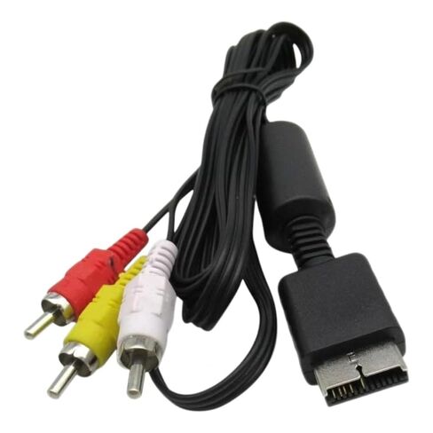 حزمة كابل PS2 AV وسلك طاقة تيار متردد لجهاز Sony PlayStation 2 الأصلي in Kuwait