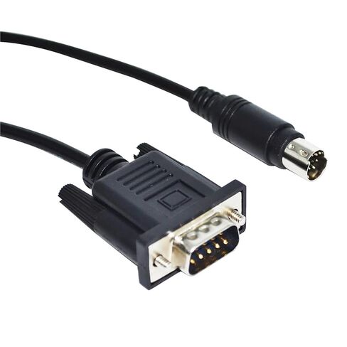 DB9 D-SUB 9PIN to PS/2 MINI DIN 6PIN MD6 Adapter Cable for G25 G27 Pedals to FANA Wheels(1.5m) in Kuwait