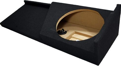 Harmony Audio متوافق مع 2007-2013 Chevy Silverado Extended Cab Truck Kicker Bundle Comp C12 Single 12 Sub Box Enclosure & Harmony HA-A400.1 Amp in Saudi Arabia