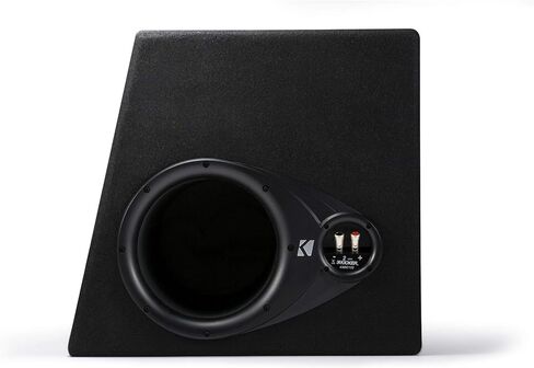 مكبرات الصوت KICKER 43DC122 Comp Dual 12 بوصة في علبة فرعية ذات فتحات تهوية، 2 أوم (متجددة) in Kuwait
