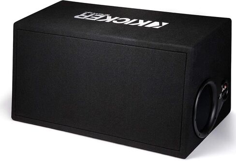 مكبرات الصوت KICKER 43DC122 Comp Dual 12 بوصة في علبة فرعية ذات فتحات تهوية، 2 أوم (متجددة) in Kuwait