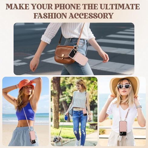 for iPhone 17 Pro Max Case Wallet, RFID Blocking PU Leather Zipper Handbag Purse Flip Cover, Kickstand Folio with Slots Holder Strap Lanyard 5G 6.9 Inch (Black, for iPhone 17 Pro Max Case) in Saudi Arabia