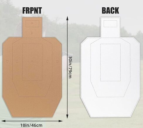 Shooting Targets, Cardboard and 1000PCS Target Pasters, 30 * 18 inch Tactical Range Shooting Targets for The Range, Cardboard for Practice in Saudi Arabia