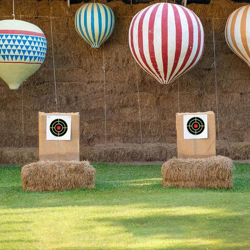 ملصقات أهداف الرماية، ورق أهداف الرماية ذاتية اللصق - 200 قطعة/لفة 3 بوصة in Kuwait