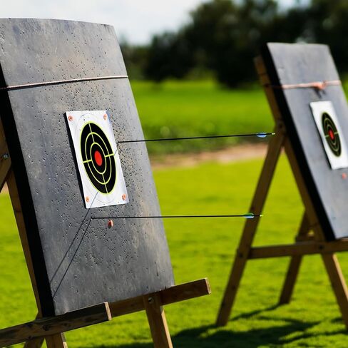 ملصقات أهداف الرماية، ورق أهداف الرماية ذاتية اللصق - 200 قطعة/لفة 3 بوصة in Kuwait