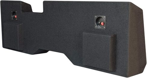 SoundBox Silverado/Sierra Crew Cab 2014-2018 Dual Ported 10" Downfire Subwoofer Enclosure in Saudi Arabia