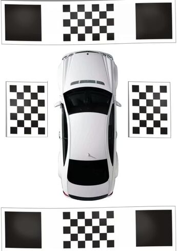 360 Car Camera Calibration Mats, Calibration Grid Cloth for Auto 3D Degree Panoramic Bird's-Eye DVR System (3D) in Saudi Arabia