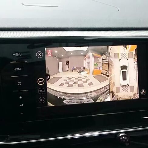 360 Car Camera Calibration Mats, Calibration Grid Cloth for Auto 3D Degree Panoramic Bird's-Eye DVR System (3D) in Saudi Arabia