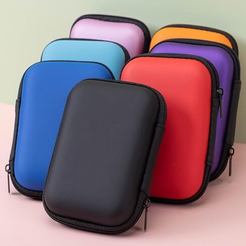 Hard Storage Suitcase, Suitable for Electronic Accessory Handbags, Portable Storage Bags, can Store Power Cords, Chargers, Headphones in Saudi Arabia
