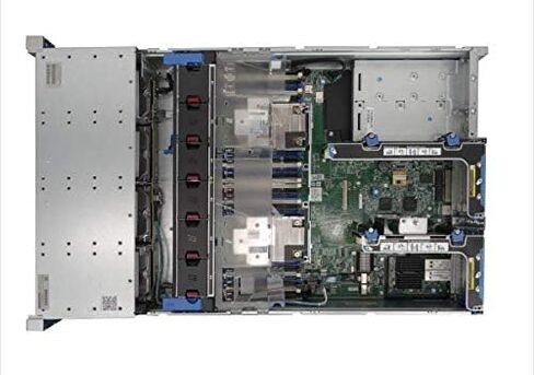 HP DL380 G9 4-Bay 3.5 Server - 2X Intel Xeon E5-2690 V3 12-Core 2.6Ghz - 32GB DDR4 REG RAM - HPE Smart Array P840 12Gb/s - 16 تيرابايت (4X 4TB SAS 12Gb/s 3.5") - وحدة PSU مزدوجة (متجددة) in Saudi Arabia