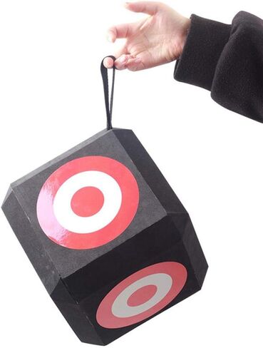 Srliya 6-Sided EVA Archery Target Cube Durable Self Healing Foam Block for Recurve Bow, and Practice, Portable Archery Target with Carry Handle in Saudi Arabia