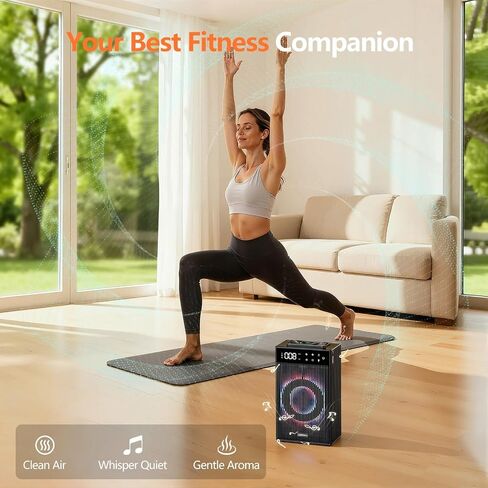 CleanForce MEGA1000 Extra large Air Purifier for home large room, covers 3000 sqft, H13 True HEPA Filter, Filters 99.97% dust, smoke, odor, pollen, VOCs, Commercial Air Cleaner for office, classroom in Saudi Arabia
