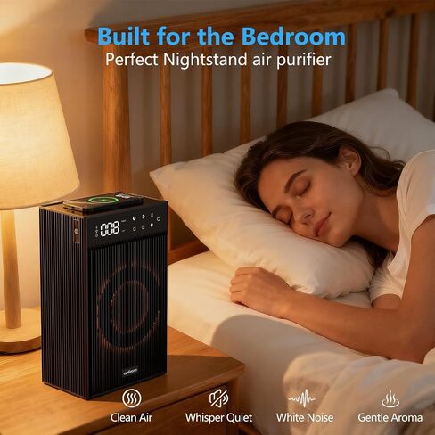 CleanForce MEGA1000 Extra large Air Purifier for home large room, covers 3000 sqft, H13 True HEPA Filter, Filters 99.97% dust, smoke, odor, pollen, VOCs, Commercial Air Cleaner for office, classroom in Saudi Arabia