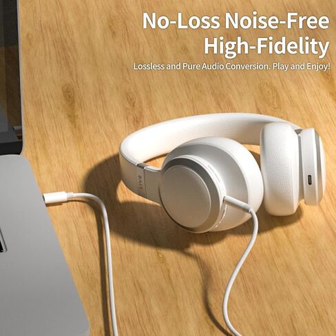 كابل Aux إلى USB C، كابل USB C إلى 3.5 ملم صوت Aux Jack (3.3 قدم 2 حزمة)، سلك ستيريو للسيارة من النوع C إلى 3.5 ملم لهاتف iPhone 16 15 Pro Max، Samsung Galaxy s25 S24 S23 S22 Ultra، Note 20، Google Pixel 5 6 XL in Kuwait