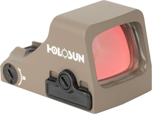 Holosun HE407K-GR-X2-FDE 6MOA نظام رؤية منعكس مفتوح بنقطة خضراء فقط مع خاصية Shake Awake in Kuwait