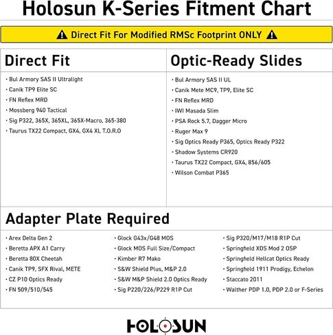 Holosun HE407K-GR-X2-FDE 6MOA نظام رؤية منعكس مفتوح بنقطة خضراء فقط مع خاصية Shake Awake in Kuwait
