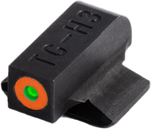 مشاهد TRUGLO Tritium Pro الليلية، متوافقة مع نماذج مسدس سميث آند ويسون المتوهجة في الظلام الأمامية والخلفية مع حلقة أمامية بقفل التركيز in Saudi Arabia