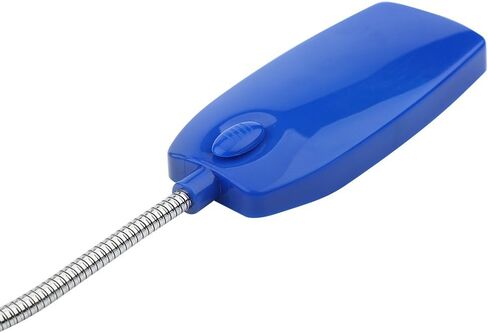 28 مصباح قراءة LED مرن معقوفة USB صغير مع مفتاح لأجهزة الكمبيوتر المحمول والطلاب والمسافرين وعمال المكاتب (أبيض) in Kuwait