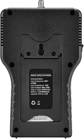 مكتشف إشارة الأقمار الصناعية ماكس DVB-S/S2/S2X H.264/H.265 (8 بت) جهاز قياس الأقمار الصناعية DVB-S/S2/S2X H.265 ACM in Kuwait