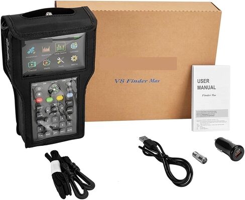 مكتشف إشارة الأقمار الصناعية ماكس DVB-S/S2/S2X H.264/H.265 (8 بت) جهاز قياس الأقمار الصناعية DVB-S/S2/S2X H.265 ACM in Kuwait