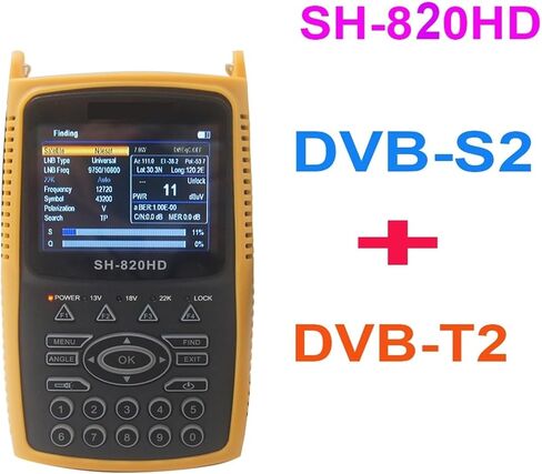 جهاز قياس الأقمار الصناعية الرقمي DVB-S2 DVB-T/T2 CCTV Combo H.265 AHD (بدون CCTV) in Kuwait
