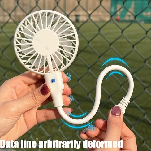 Mini Portable USB Fan White With Switch For Mobile Power Supply PC Computer Plug Silent Cooling Small Fan in Saudi Arabia