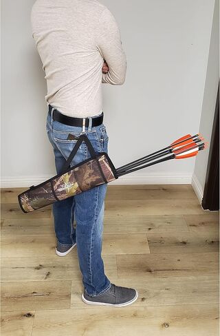 SAS Archery Side Tube Quiver with Belt Clip in Saudi Arabia