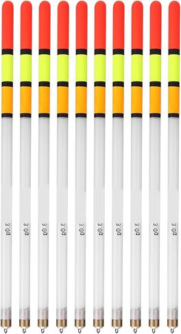 Plastic Fishing Bobbers Set with Superior Buoyancy, Bright Color, for Multiple Fishing Types in Saudi Arabia