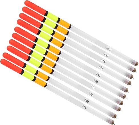 Plastic Fishing Bobbers Set with Superior Buoyancy, Bright Color, for Multiple Fishing Types in Saudi Arabia