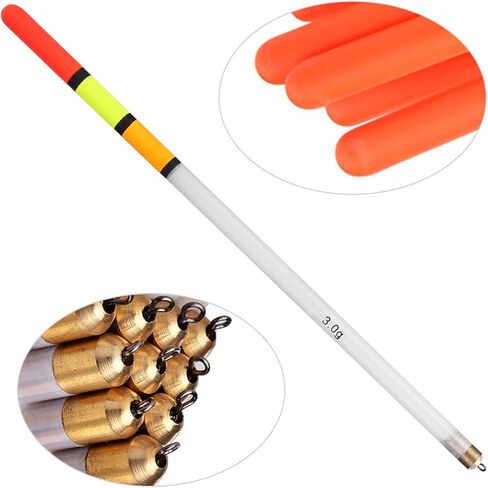 Plastic Fishing Bobbers Set with Superior Buoyancy, Bright Color, for Multiple Fishing Types in Saudi Arabia
