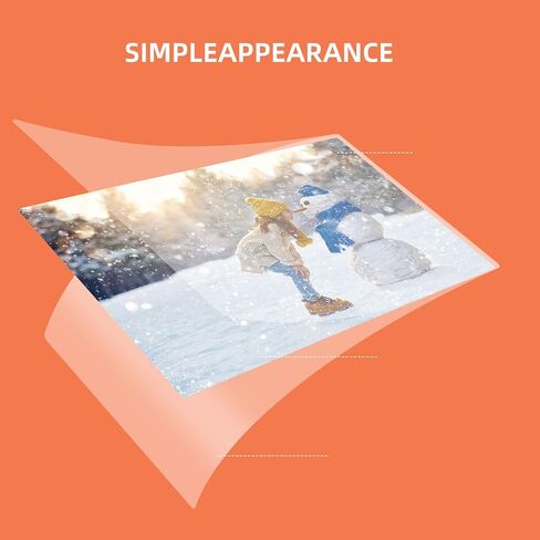 200Pcs Thermal Laminating Sheets Transparent Laminating Pouches for Photos and Documents for School and Office Use Lamination Paper in Saudi Arabia
