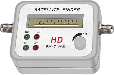 Sat Finder TV HD Satellite Finder Digital Signal Meter Receptor For Dish TV LNB Direc Digital Signal Amplifier Satfinder(Only device) in Saudi Arabia
