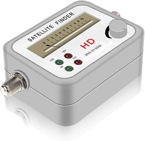 Sat Finder TV HD Satellite Finder Digital Signal Meter Receptor For Dish TV LNB Direc Digital Signal Amplifier Satfinder(Only device) in Saudi Arabia