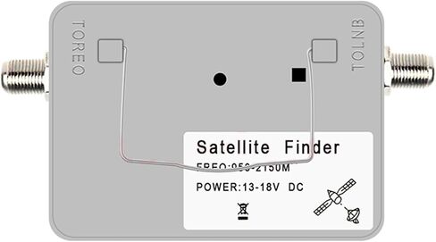 Sat Finder TV HD Satellite Finder Digital Signal Meter Receptor For Dish TV LNB Direc Digital Signal Amplifier Satfinder(Only device) in Saudi Arabia