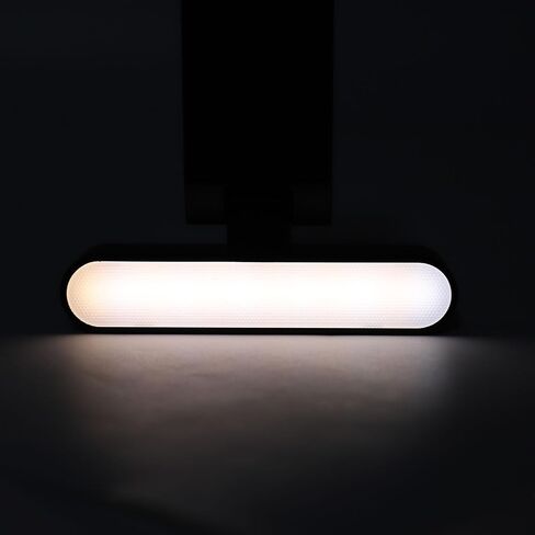 مصباح قراءة LED قابل لإعادة الشحن USB من Dpofirs مع 6 مستويات سطوع، ومؤقت 5 ألوان، ومصباح قراءة بمشبك لافت للنظر لوقت النوم، خفيف الوزن ومحمول (أبيض) in Saudi Arabia