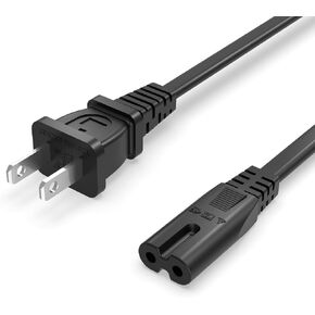 Replacement Charger Power Cord Fit for iRobot Roomba Integrated Home Base Charging Dock 600 800 900 Series, 675 690 960 614 650 890 880 and More Supply 2 Prong in Saudi Arabia
