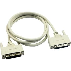 DB25 25-pin Extension Cable, Male to Female, Plastic or Metal Case, 24/26/28AWG(Plastic Case,10m,30 AWG) in Saudi Arabia