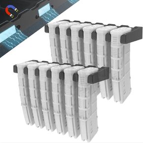 Magnetic PMAG Wall Mount | PMAG Holder, Mag Storage Rack for Amend 2, Hexmags, MFTmags, AR Magazine Holder for PMAG 30 Round 5.56 223 | Ammo Wall Mount Display Organozation for Gun Room in Kuwait