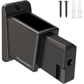 Gun Wall Mount with Universal Mag Holder for 223/5.56 Rifle, Vertical AR Wall Mount Display with Solid PA Material Afford 300Lbs of Holding Strength, AR Mags Storage Rack in Kuwait