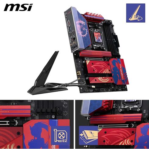 اللوحة الأم MSI B850 MLG EDTION، ATX - تدعم معالجات AMD Ryzen 9000/8000 / 7000، AM5-80A SPS VRM، تعزيز ذاكرة DDR5 (8400+MT/s OC)، PCIe 5.0 x16، M.2 Gen5، Wi-Fi 7، 5G LAN in Saudi Arabia