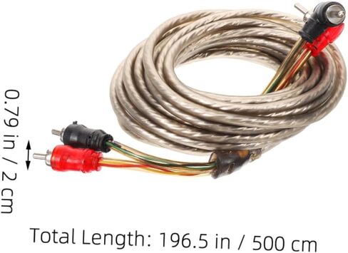 High Audio Wire Kit Speaker Cable for Subwoofer Power Connection User Friendly Installation Excellent Audio Clarity Tested for Durability Compatible in Saudi Arabia